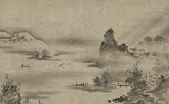 Eight Views of the Xiao-Xiang Region (Shosho Hakkei) by Kanō Motonobu