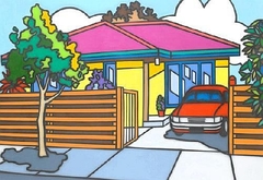 Family Home by Howard Arkley