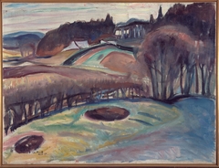 Fields in Springtime by Edvard Munch