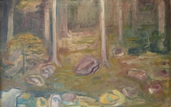 Forest by Edvard Munch