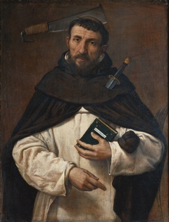 Friar Angelo Ferretti as Saint Peter Martyr