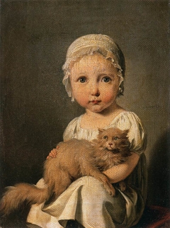 Gabrielle Arnault as a Child by Louis-Léopold Boilly