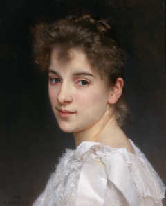 Gabrielle Cot by William-Adolphe Bouguereau