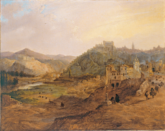 General View of Toledo from the Cross of the Canons by Jenaro Pérez Villaamil