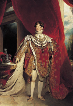 George IV in Coronation Robes by Thomas Lawrence