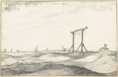 Gezicht op de stad Naarden by Unknown Artist