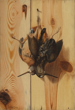 Hanging Woodcock by George Cope