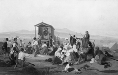 Harvest Thanksgiving Mass in the Roman Campagna by Jørgen Sonne