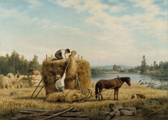 Harvesters by Ferdinand von Wright