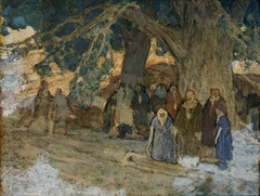 He Healed the Sick by Henry Ossawa Tanner