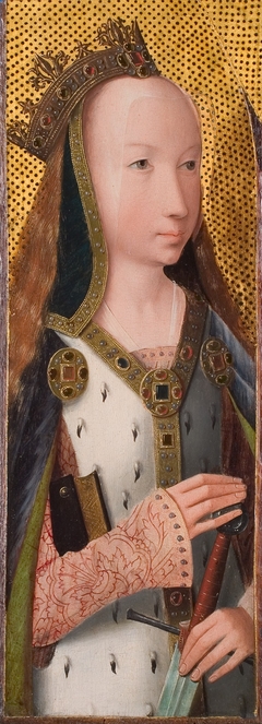 Heilige Catharina by Master of Hoogstraeten