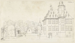 Het Huis te Voorn, bij Utrecht by Cornelis Pronk