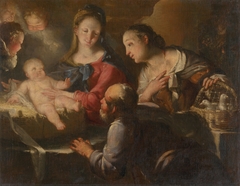 Holy Family by Antonio Balestra