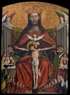 Holy Trinity. Votive painting of Jakub Dębiński, from the Parish Church of St Margaret in Dębno near Brzesko by anonymous painter