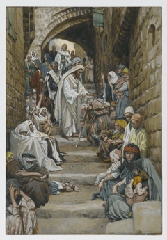 In the Villages the Sick Were Presented to Him (Dans les villages on lui présentait des malades) by James Tissot