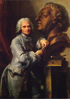 Jean Baptiste Lemoyne (1704-1778), sculpteur by Jean Valade