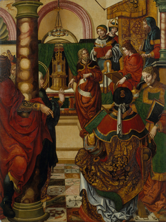 Jesus amongst the Doctors of the Law by Master of Sigena