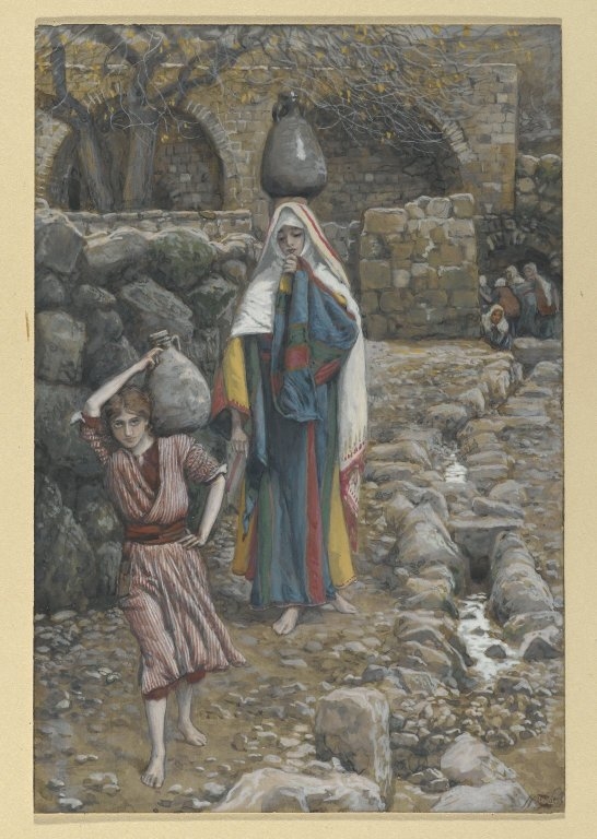 Jesus and his Mother at the Fountain by James Tissot USEUM