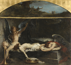 Jésus au tombeau by Henri Leopold Levy