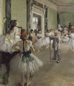 La Classe de danse by Edgar Degas