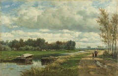 Landscape in the Environs of The Hague by Willem Roelofs I