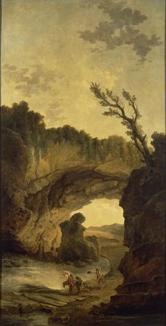 Landscape with an Arch in a Rock