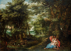 Landscape with Cephalus and Procris by Denis van Alsloot