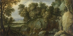 Landscape with Satyrs by Marten Ryckaert