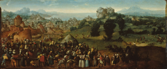 Landscape with Tournament and Hunters