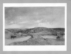 Landschaft mit Ruinen (Sebastopol ?) by Rudolf von Alt