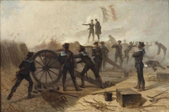 Les marins au Fort Valérien by Auguste Doviane