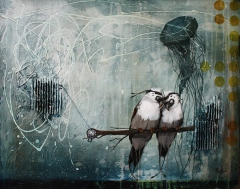 Les tourtereaux / Lovebirds by Sophie Wilkins