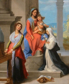 Madonna and Child with Saint Catherine of Siena and Saint Cecilia by Francesco Vanni