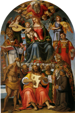 Madonna and Child with Saints by Luca Signorelli