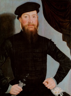 Male Portrait by Lucas Cranach the Younger and Workshop