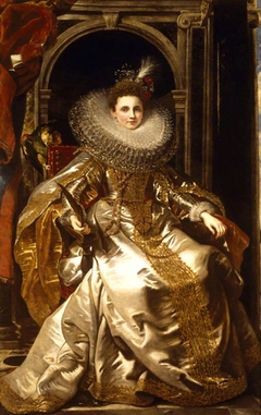 Marchesa Maria Serra Pallavicino  (?) by Peter Paul Rubens