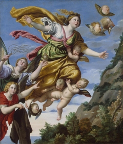 Mary Magdalene Taken up to Heaven by Domenichino