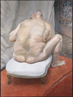 Naked Man, Back View by Lucian Freud