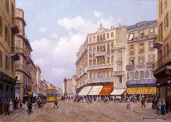 Old Milan, San Babila by Giannino Grossi