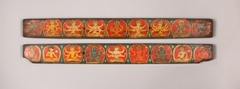 Pair of Manuscript Covers with Buddhist Deities by Anonymous