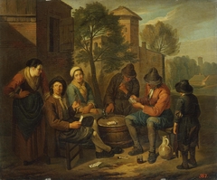 Peasants Playing Cards