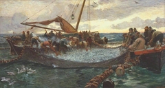 Pilchards by Charles Napier Hemy