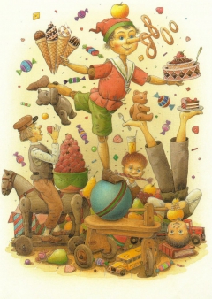 Pinocchio by Kestutis Kasparavicius