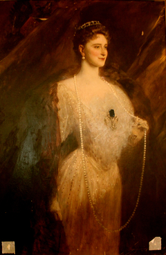 Portrait de Elisabeth Feodorovna Romanova by Jean-Joseph Benjamin-Constant