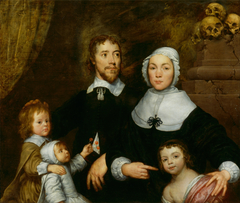 Portrait of a Family, Probably that of Richard Streatfeild by William Dobson