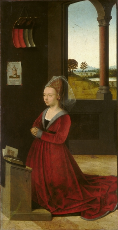 Portrait of a Female Donor by Petrus Christus