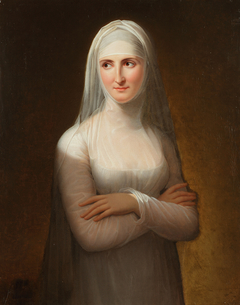 Portrait of a lady as a novice by Jeanne-Elisabeth Chaudet