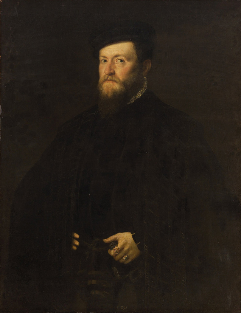Portrait of a Man in a Cape
