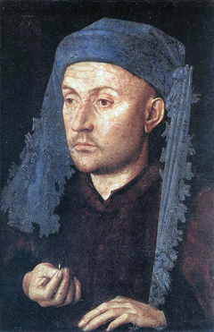 Portrait of a Man with a Blue Chaperon