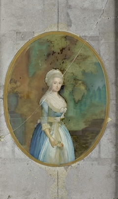 Portrait of a Woman in 18th-century Clothing